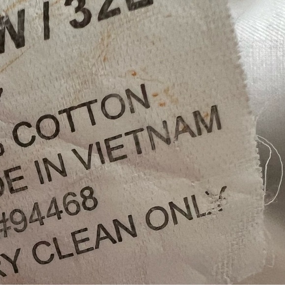 Nautica Golf Gingham Check Pants Men 36 X 32 Blue White Cotton. 496 - Picture 3 of 3